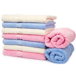 Serviettes de visage luxueuses en coton doux, tissées en terry, style Dobby, écologiques, séchage rapide, prix usine, exportateur en Inde - Product Image 3