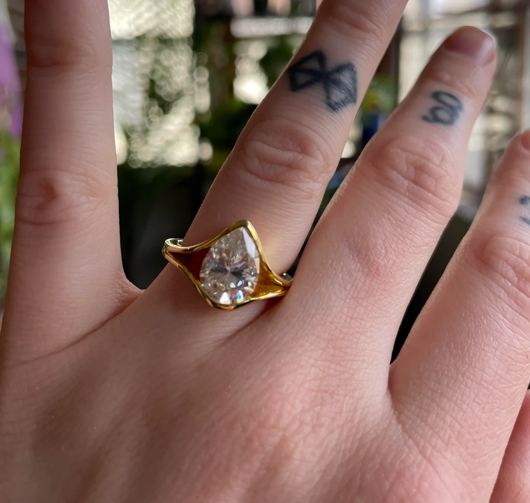 กุหลาบทอง14K