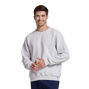 Sweat-shirt brodé avec logo personnalisé en éponge pour hommes Sweat-shirt unisexe à col rond surdimensionné pour hommes - Product Image 1