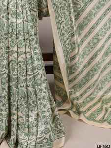 Indian Modern Style Tasar Silk Material Digital Print Saree Collections <b>for</b> Festival and Casual Wear Saree with Blouse Pieces - Product Image 6