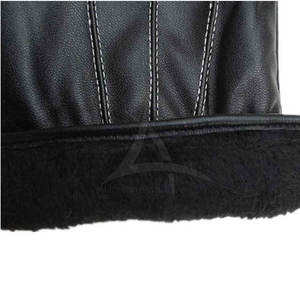 Gants d'hiver en cuir pour hommes - Écologiques et respirants pour une utilisation décontractée en extérieur - Product Image 5