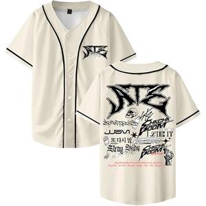 Camiseta personalizada de béisbol y softbol, camiseta de béisbol de alta calidad, uniforme de sublimación con botón completo para hombres, mujeres y jóvenes - Product Image 1