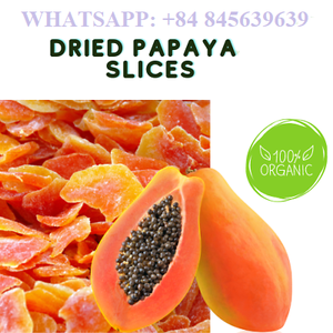 Papaye séchée - Délices à la papaye - Ingrédient pour dessert à la papaye - Fournisseur de collations aux fruits - Product Image 1