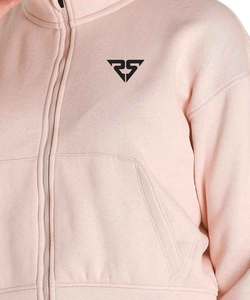 custom 100% cotton logo design men oversized ladies tracksuit collar and zipper jacket tracksuits <b>jogging</b> <b>suits</b> and gym wear - Product Image 3