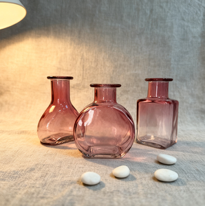<span class=keywords><strong>Vase</strong></span> en verre <span class=keywords><strong>rond</strong></span> de petite taille au design moderne, rose, MUZHISHI, <span class=keywords><strong>vase</strong></span> de table pour la décoration de table, cadeau pour le Nouvel An chinois - Product Image 5