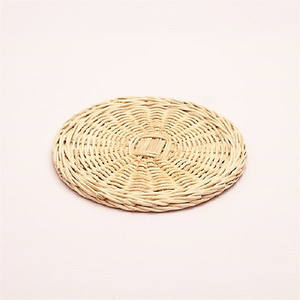 Wholesale Vietnam Handmade Woven Rattan <b>Coaster</b> Plates Best Price Eco-friendly Competitive Rates for Bulk Orders - Product Image 4