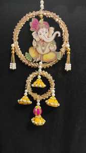 Lord Ganesha Wall Hangings for Home Decoration Puja Housewarming and Mandir Backdrop Favor Gift Prosperity Gift - Product Image 4