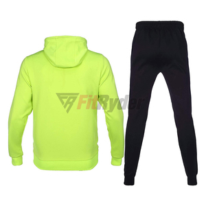 Hombres de alta calidad de 2 piezas activo Atlético Fitness Jogging chándal trajes con cremallera completa Venta caliente chándal Logo Venta al por mayor OEM Adultos - Product Image 2
