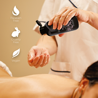 Huile de massage à la noix de coco RELAX, marque privée, 250 ml |   OEM ODM Italie Spa Salon Taille Professionnelle Hydratant