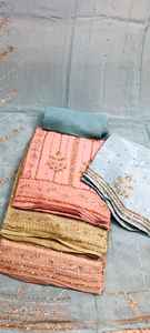 Trajes de mujer de moda india bordados a mano sin costuras de diseñador moderno para fiestas de estilo tradicional - Product Image 3