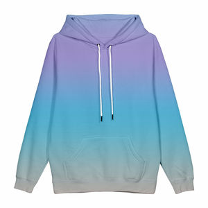 Pull à capuche épais hiver/automne sublimé personnalisé pour les femmes épaules tombantes manches régulières col à capuche imprimé décontracté - Product Image 6