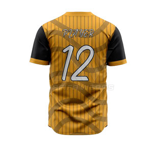 Uniforme de baseball pour hommes sur mesure 2024 à bas prix, respirant, séchage rapide, haute qualité, service OEM - Product Image 4