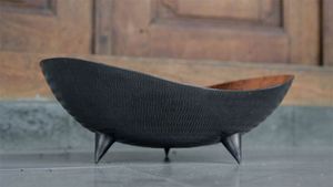 Juego de 3 Tazones de Servir de Diseño Moderno Martillado, Perfectos para Decoración del Hogar, Decoración de Mesa, Fiestas y Reuniones, Venta al por Mayor desde India - Product Image 4