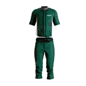 Uniforme de baseball personnalisé avec logo, léger, respirant, surdimensionné, prix bas, uniforme de baseball pour hommes - Product Image 1