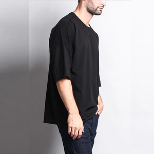 T-shirts surdimensionnés personnalisés pour hommes avec motif Graphiques de logo personnalisé épais T-shirts de haute qualité de BD - Product Image 6