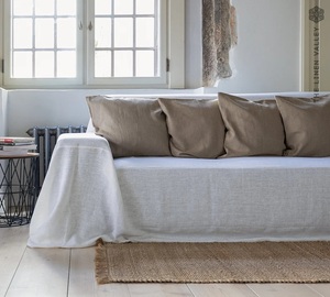 Washable Europe Style Linen <b>Sofa</b> Slipcover <b>for</b> Single-<b>seat</b> Living Room Couch Customizable Color & Breathable Fabric - Product Image 2