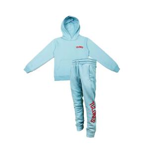 Chándal deportivo para hombre, ropa fina de algodón con logo personalizado, novedad, invierno, 2 piezas, venta al por mayor - Product Image 4