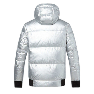 Tùy chỉnh người đàn ông của mùa đông nóc áo khoác với bản vá dây rút mui xe thiết kế tốt vải quần áo Para Jumper Áo khoác - Product Image 2