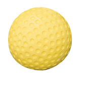 Ballons de hockey miniatures souples en plastique de qualité supérieure pour enfants, en mousse souple, pour entraînement et matchs en extérieur, couleur personnalisable, bien-être des travailleurs