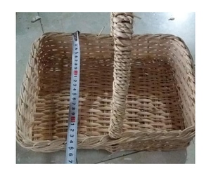 Bandejas de servicio de ratán Natural respetuosas con el medio ambiente, bandeja de ratán hecha a mano, venta al por mayor para regalo, almacenamiento de exhibición de frutas, uso de decoración del hogar - Product Image 4