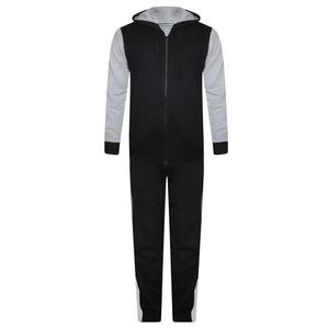 OEM Vente en gros Tendance Hommes Ensembles Coton Polyester Patchwork Survêtement Personnalisé Streetwear Survêtements pour hommes - Product Image 1