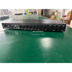 โปรเซสเซอร์เสียงดิจิตอล 4 อินพุต 8 เอาต์พุต โปรเซสเซอร์เสียงระดับมืออาชีพ สำหรับการแสดงบนเวที พร้อมระบบจัดการลำโพง - Product Image 5