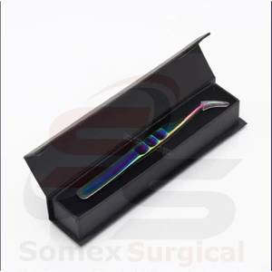 Pince à épiler multicolore pour cils d'extension vente en gros - Product Image 4