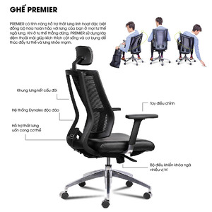 เก้าอี้ยกปรับระดับได้รุ่น Premier Ergonomic Lift Chair-RPB002 วัสดุโฟมและผ้า ปรับความสูงได้ ใช้งานได้หลากหลาย - Product Image 6