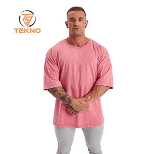 T-shirts 100% coton de haute qualité pour hommes personnalisés Meilleur design Style décontracté surdimensionné Caractéristiques légères Manches longues pour une utilisation en salle de sport - Product Image 5