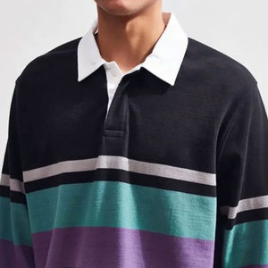 เสื้อโปโลผ้าฝ้าย5% สแปนเด็กซ์ปักโลโก้ได้ตามต้องการดีไซน์ใหม่ของ95% - Product Image 4