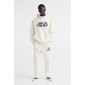 Ensemble de survêtement à capuche et pantalon personnalisé Survêtement de haute qualité pour hommes Jogging de sport en coton épais - Product Image 2