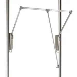 Personnalisé nouveau tuyau industriel élégant porte-vêtements tour pliante support de haute qualité vêtements étendoir usine - Product Image 1