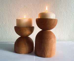 Table Decorations <b>Square</b> Shape Wood & Stainless Steel <b>Candle</b> Holder Set unique <b>candle</b> jars - Product Image 4