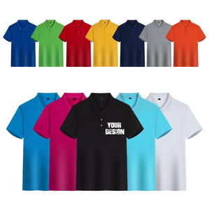 เสื้อโปโลสำหรับผู้ชายเสื้อโปโลผ้าฝ้ายพิมพ์ลายโลโก้ OEM - Product Image 2