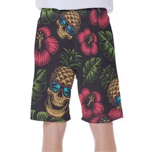 Shorts personnalisés pour hommes respirants 100% polyester fabriqués par sublimation avec cordon de serrage Shorts respirants pour hommes en vente - Product Image 4
