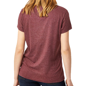 Camiseta de Mujer con Logotipo Personalizado a Precio de Fábrica, Top de Manga Corta de Algodón de Alta Calidad, Liso y Personalizable - Product Image 5