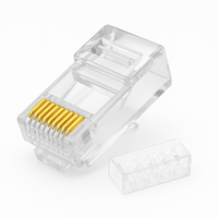 Conector Modular RJ45 Cat6 UTP de Alta Calidad SUPER LINK para Cable de Red, Hecho en Vietnam, Opción OEM