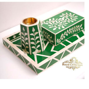 ชุดหัวเผาบาคูร์แบบดั้งเดิมวัสดุม็อบสี่เหลี่ยมใช้ในร่มเครื่องหอมพร้อมการฝังกระดูกรอมฎอนของขวัญ - Product Image 2