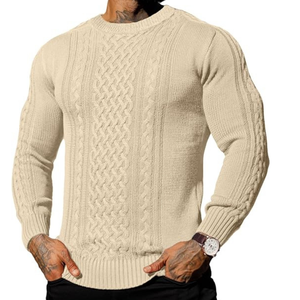 Pull-over en tricot 3D personnalisé en coton à la mode tricots OEM en vrac vente en gros pull à motifs modernes - Product Image 1