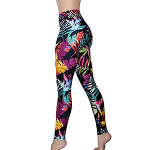 Wholesales High Waist Scrunch Butt Lift Workout Tie Dye Tight Yoga Pants <b>Booty</b> Sport Seamless Yoga Leggings for Women - Product Image 4