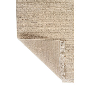 Alfombra de lana de color marfil sólido Manifest, alfombra de yute anudada a mano para sala de estar, pasillo rectangular, 10 mm de grosor, para adolescentes - Product Image 5