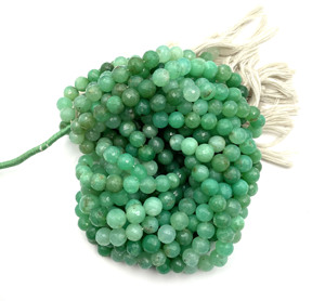 ลูกปัดพลอยคริสโซเพรสธรรมชาติลูกปัดพลอยสีเขียวสดใสขนาด14นิ้ว8.50มม. ลูกปัดพลอย173คริสโซเพรส - Product Image 4