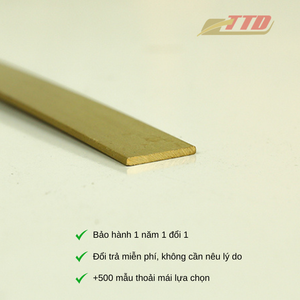 Découvrez les profilés de bord en cuivre LA de haute qualité de 2mm, disponibles en différentes largeurs pour des solutions industrielles et décoratives polyvalentes - Product Image 4