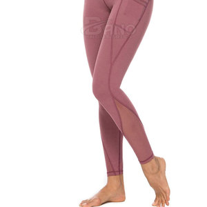 Leggings de Alta Calidad para Mujer, Cintura Alta, Transpirables, Ligeros, Tejido de Punto de Spandex/Poliéster, Personalizados para Gimnasio y Deportes - Product Image 3