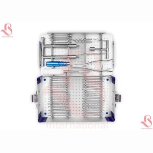 BISONS - Juego de Instrumentos de Acero Inoxidable para Extracción de Tornillos Rotos, Kit de Extractor de Tornillos Quirúrgicos Ortopédicos de Grado Médico - Product Image 1