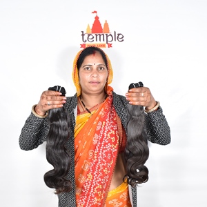 Extensions de cheveux humains ondulés vierges brutes vietnamiennes non traitées, couleur naturelle, pour femmes noires, machine à double trame, bon marché - Product Image 3