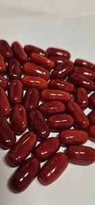 พลอยปะการังสีแดงอิตาลี รูปทรงวงรี สีเข้ม คุณภาพดี สำหรับทำเครื่องประดับ - Product Image 3