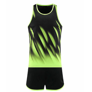 Venta al por mayor 2025 nuevo diseño superventas reversible pista correr uniformes 100% poliéster personalizado equipo desgaste unisex transpirable - Product Image 1