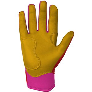 Gants de frappe à manchette courte de la série originale BRUCEBOLT - Couleur rose Guantes De Bateo De Beisbol - Product Image 5