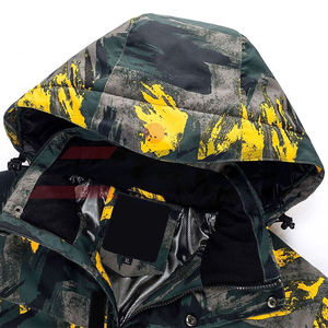 Chaqueta profesional de alta calidad para hombre Servicios OEM Tela de lona Cuello alto Invierno Diferentes estilos Elástico de alta densidad - Product Image 4